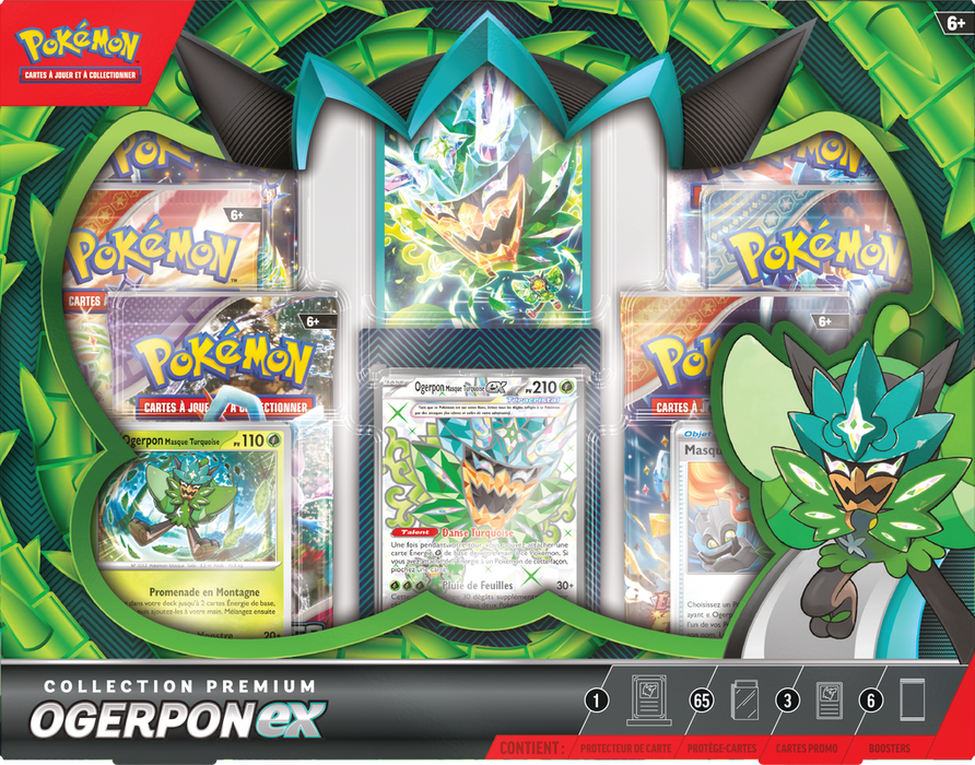 Pokemon TCG - Ogerpon EX Collection Premium - FR