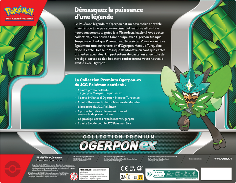 Pokemon TCG - Ogerpon EX Collection Premium - FR