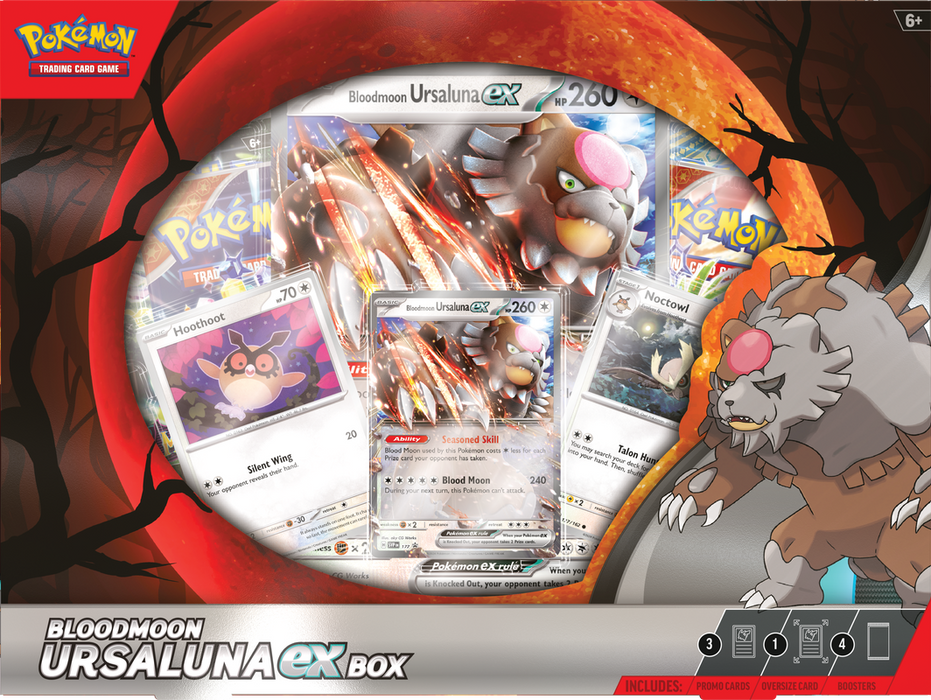 Pokemon TCG - Bloodmoon Ursaluna EX Box - EN