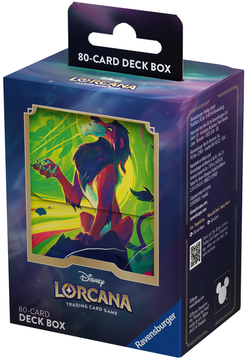 Disney Lorcana - Set 6 - Deck Box Scar