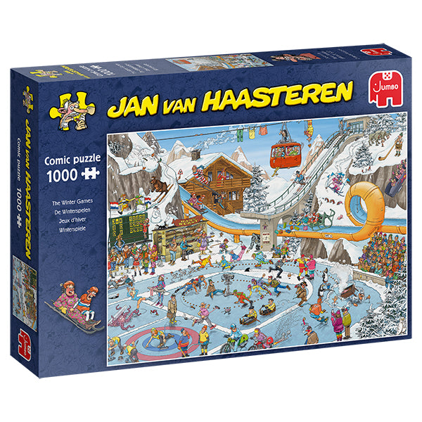 Puzzle - Jumbo - Jan Van Haasteren - Jeux d’hiver - 1000 pcs