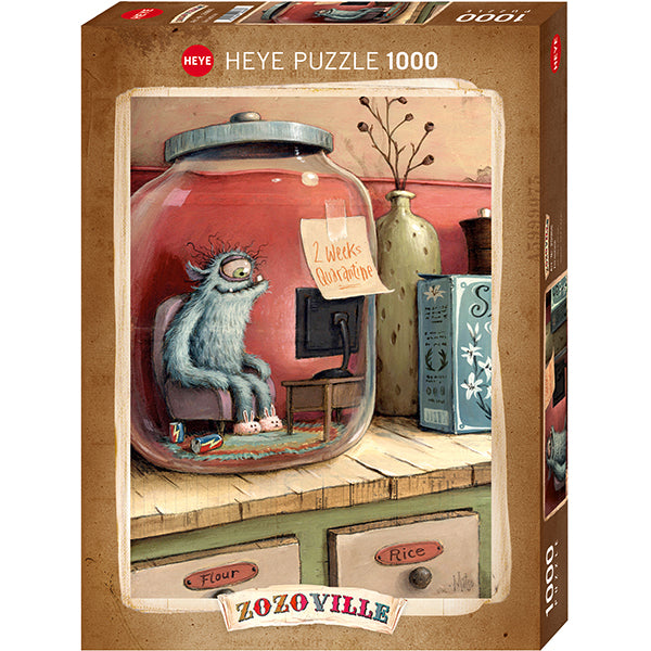Puzzle - Heye -  Zozoville - Jarantine - 1000 pcs