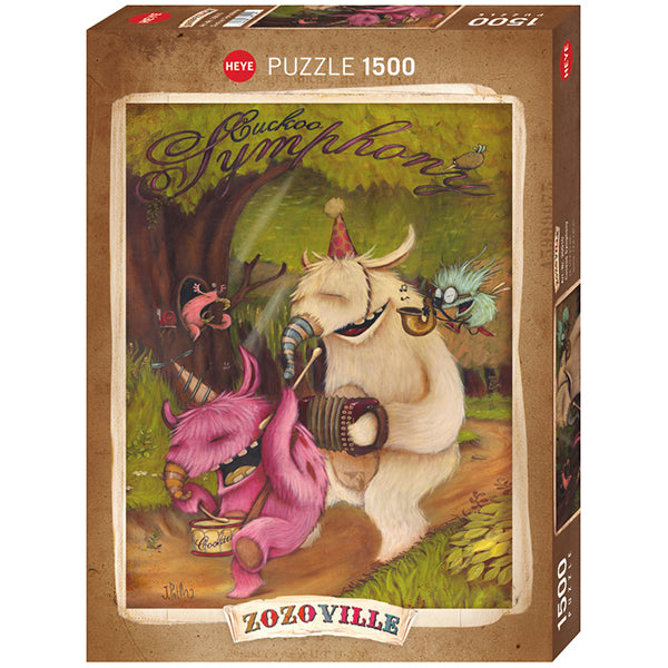 Puzzle - Heye - Zozoville - Cuckoo Symphony - 1500 pcs