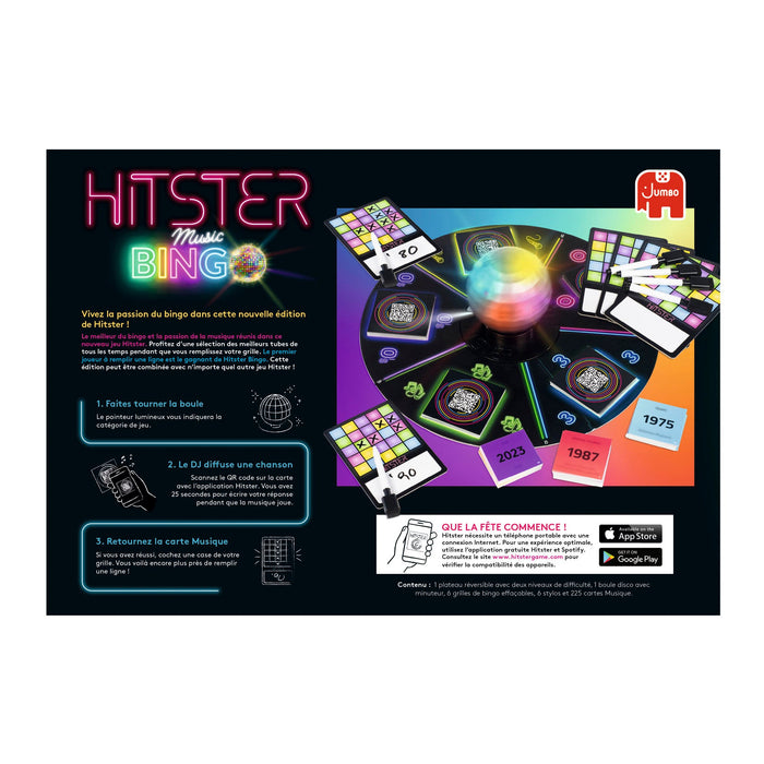 Hitster Bingo - Jeu de party musical