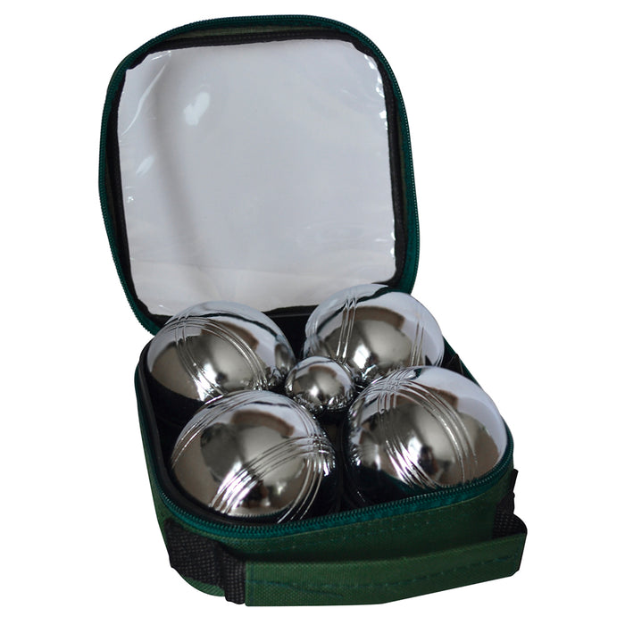 Jeu de pétanque - argent - paquet de 4