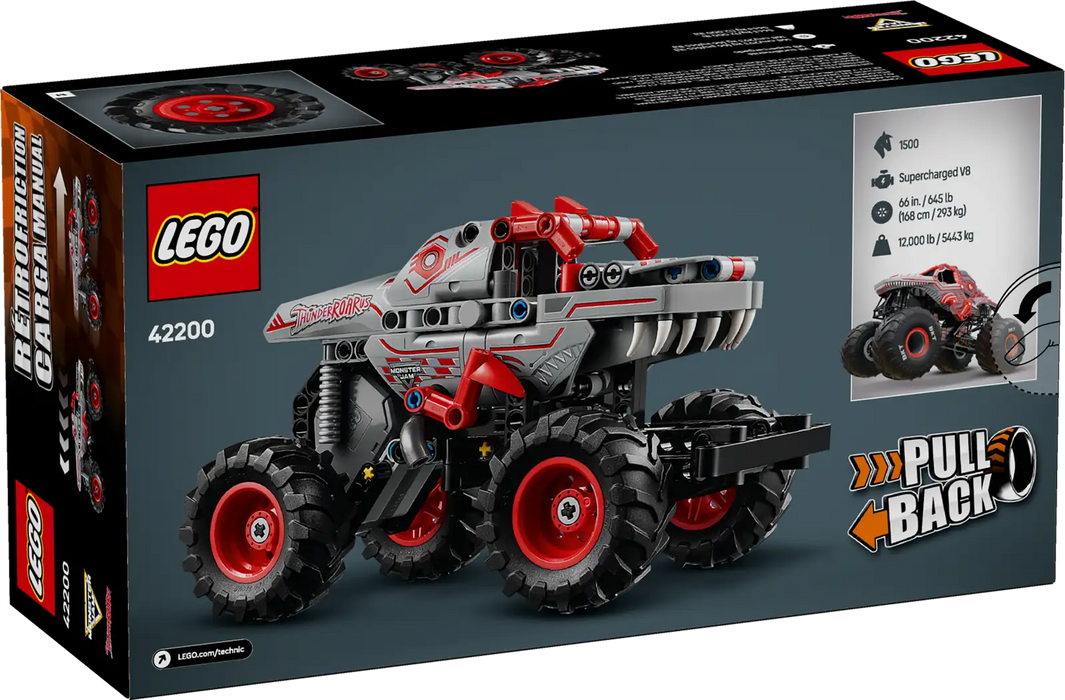Lego - Technic - Monster Jam ThunderROARus™ à rétrofriction