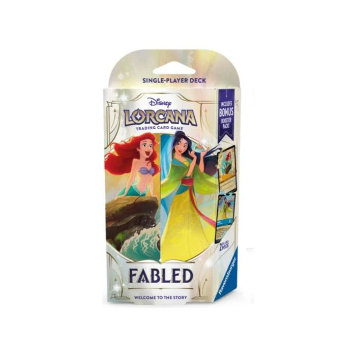 Lorcana - Set 9 - Fabled - Starter Deck - Amber and Sapphire - EN