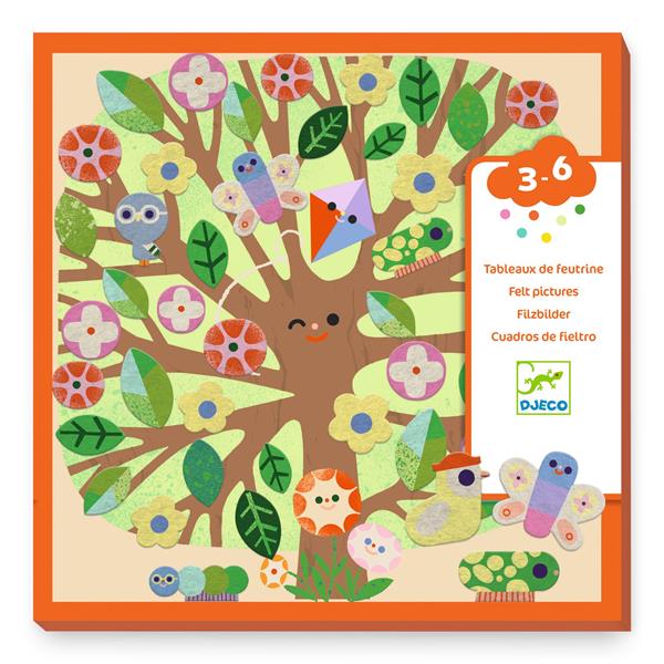 Djeco - Feutrine - La ronde des saisons