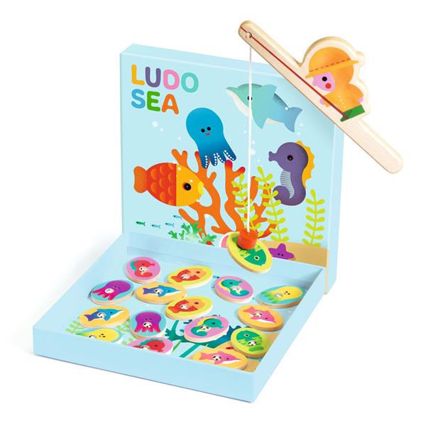 Djeco - Ludo Sea - 4 jeux
