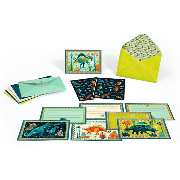 Djeco - Invitations - Cric croc, Dino Rock