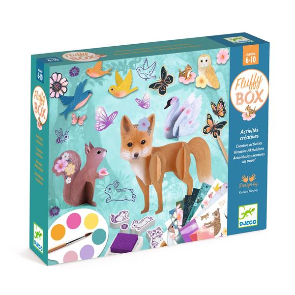 Djeco - Coffret multi-activités - Fluffy box