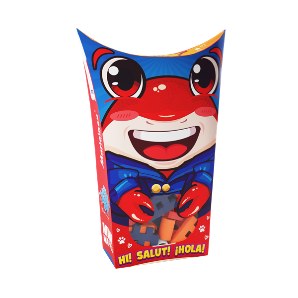 Mini Waffle - Animaux de poche: Crabe (33 pcs) - ML