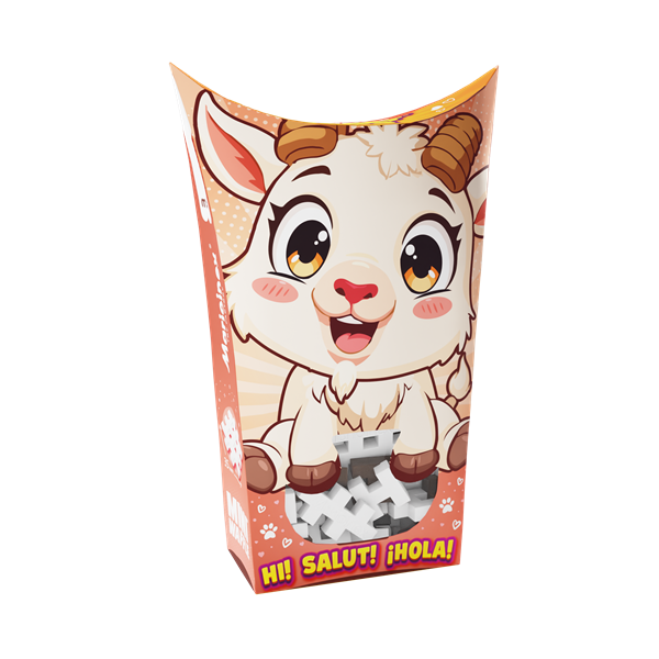 Mini Waffle - Animaux de poche: Chèvre (35 pcs) - ML