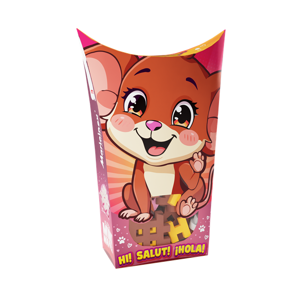 Mini Waffle - Animaux de poche: Souris (25 pcs) - ML