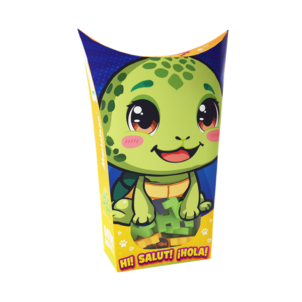 Mini Waffle - Animaux de poche: Tortue (25 pcs) - ML