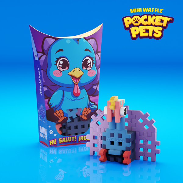 Mini Waffle - Animaux de poche: Dinde (25 pcs) - ML