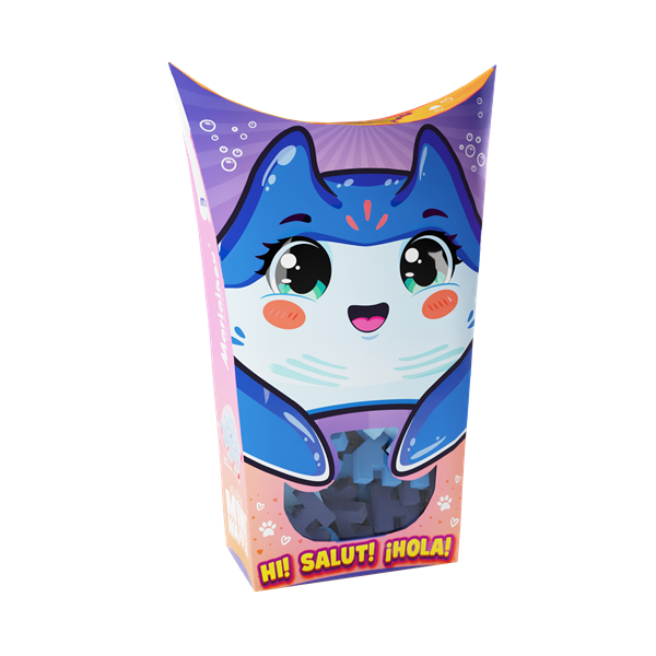 Mini Waffle - Animaux de poche: Raie (25 pcs) - ML