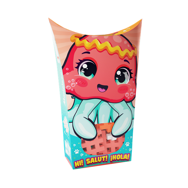 Mini Waffle - Animaux de poche: Méduse (25 pcs) - ML