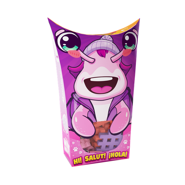 Mini Waffle - Animaux de poche: Escargot (15 pcs) - ML