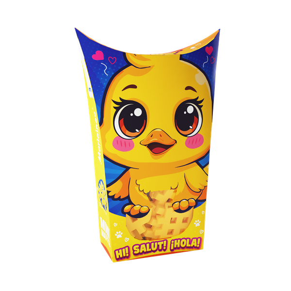 Mini Waffle - Animaux de poche: Canard (16 pcs) - ML