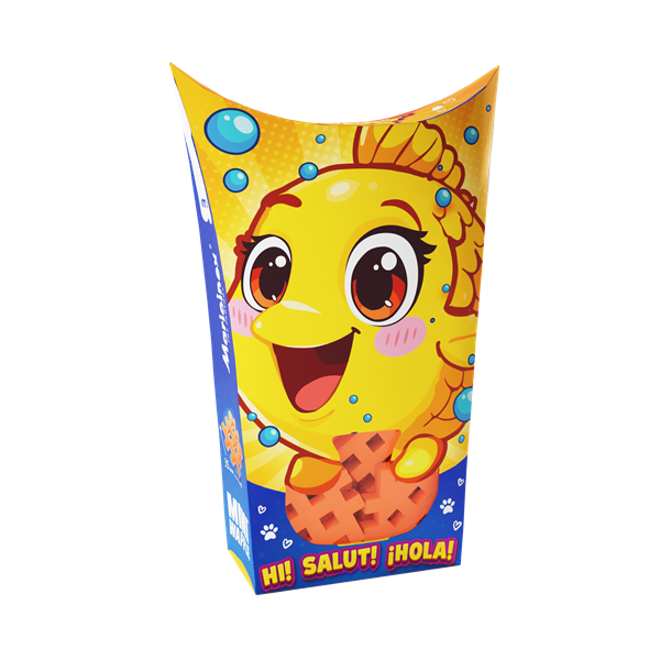 Mini Waffle - Animaux de poche: Poisson (16 pcs) - ML