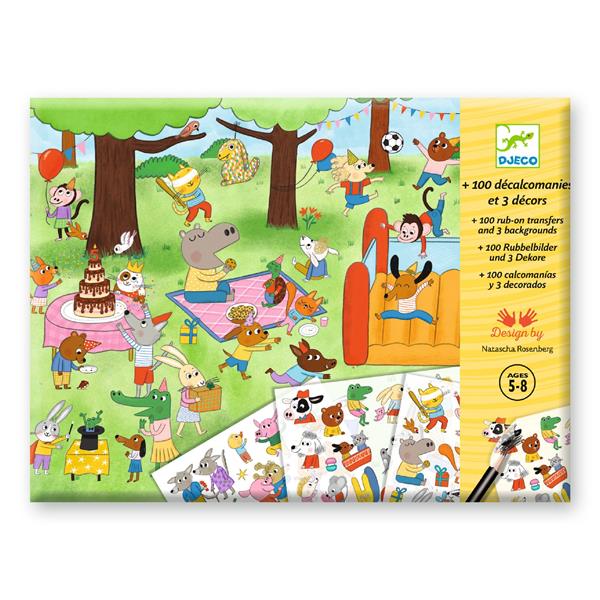 Djeco - Décalcos - C’est la fête!