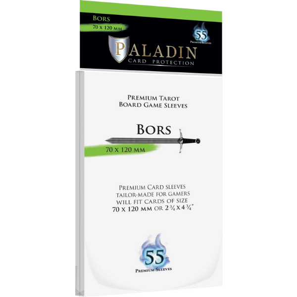 Protège-cartes (sleeves) - Paladin - Bors - 70x120