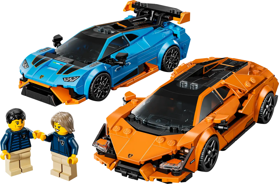 Lego - Speed Champions - La Lamborghini Revuelto et la Huracán STO