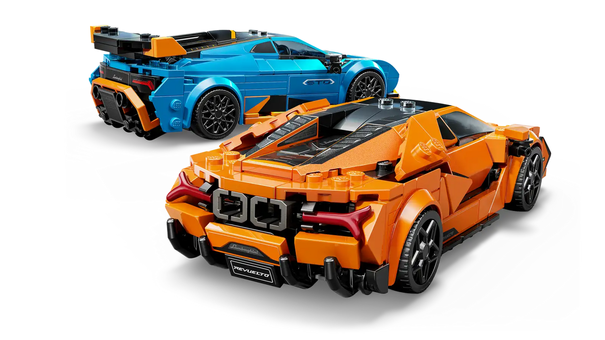Lego - Speed Champions - La Lamborghini Revuelto et la Huracán STO