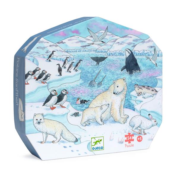 Puzzle Silhouette - Douceur polaire - 54 pcs