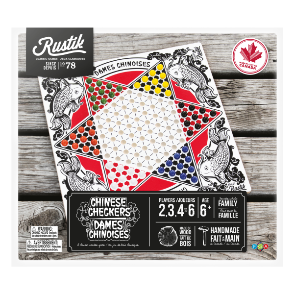 Rustik - Jeu de dames chinoises