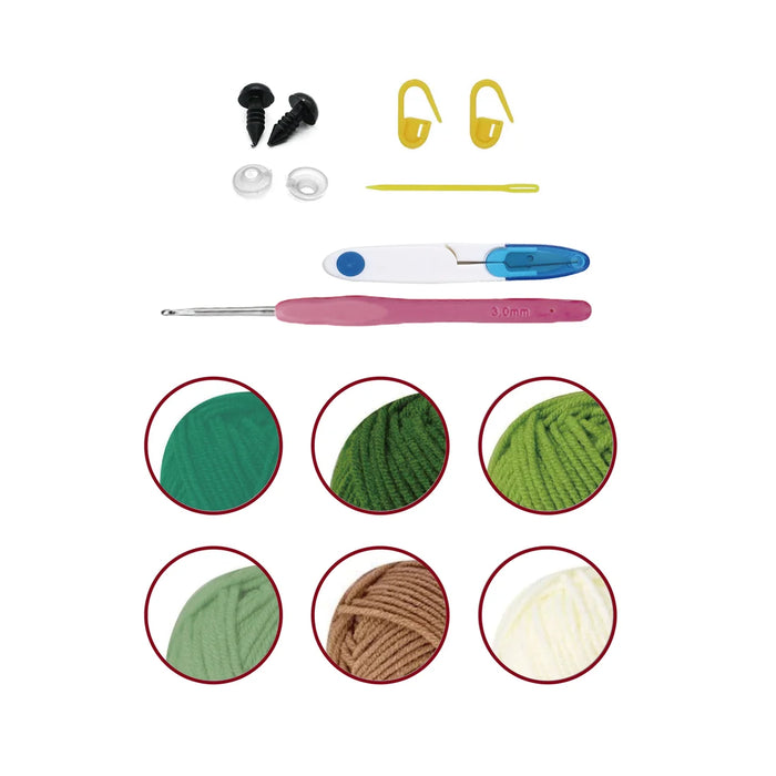 Kit DIY Crochet - Plante - Ravissante succulente