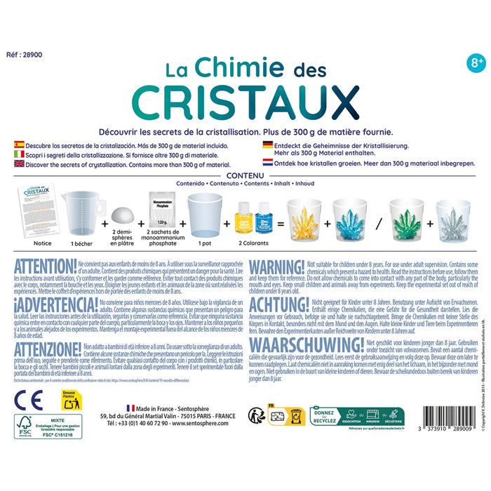 Sentosphère - La chimie des cristaux - ML