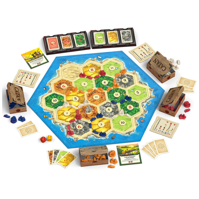 Catan Ext: Barbares et Marchands - 6e édition - FR