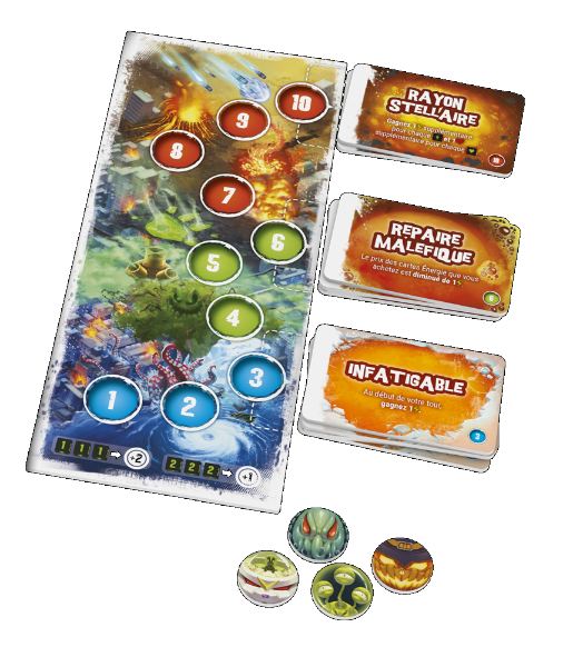 King of Tokyo : Micro Ext. Encore Plus Méchant - FR