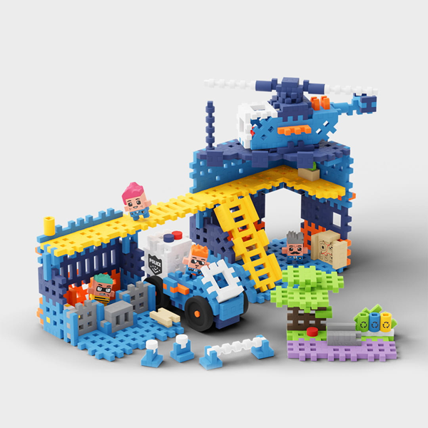Mini Waffle - Poste de Police