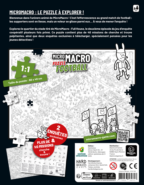 MicroMacro - Puzzle Football (500mcx) - FR