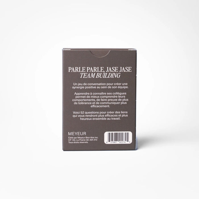 Parle parle, jase jase - Team Building - FR