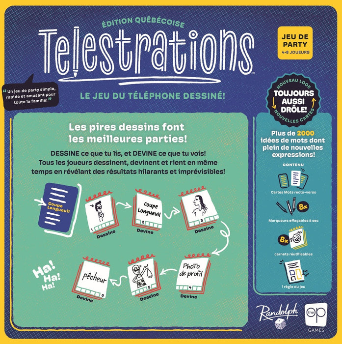 Telestrations - Édition Québécoise - Nouvelle Édition - Fr