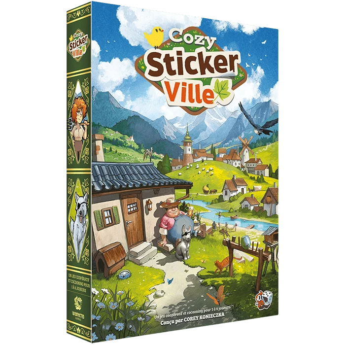 Cozy Stickerville - Fr