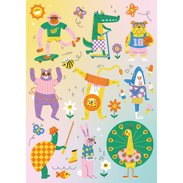 Puzzle - Holiyay - Animaux Festifs