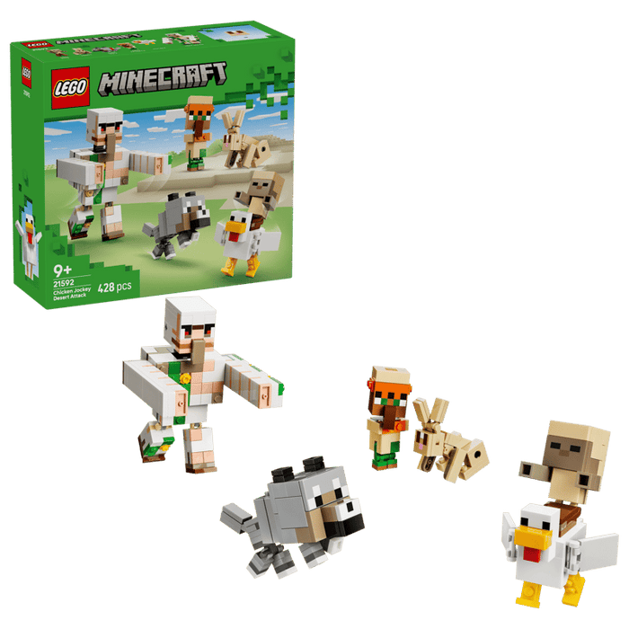 Lego - Minecraft - 21592 - Attaque du désert du Poulet chevauché