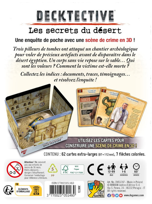 -Location- Decktective 6 - Les secrets du désert - FR