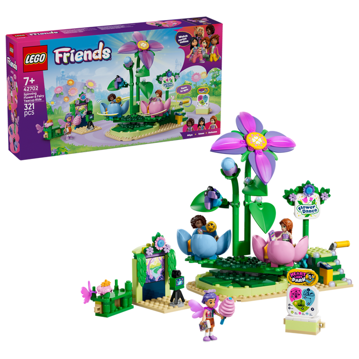 LEGO - Friends - Manège des Fleurs Tournoyantes Féériques