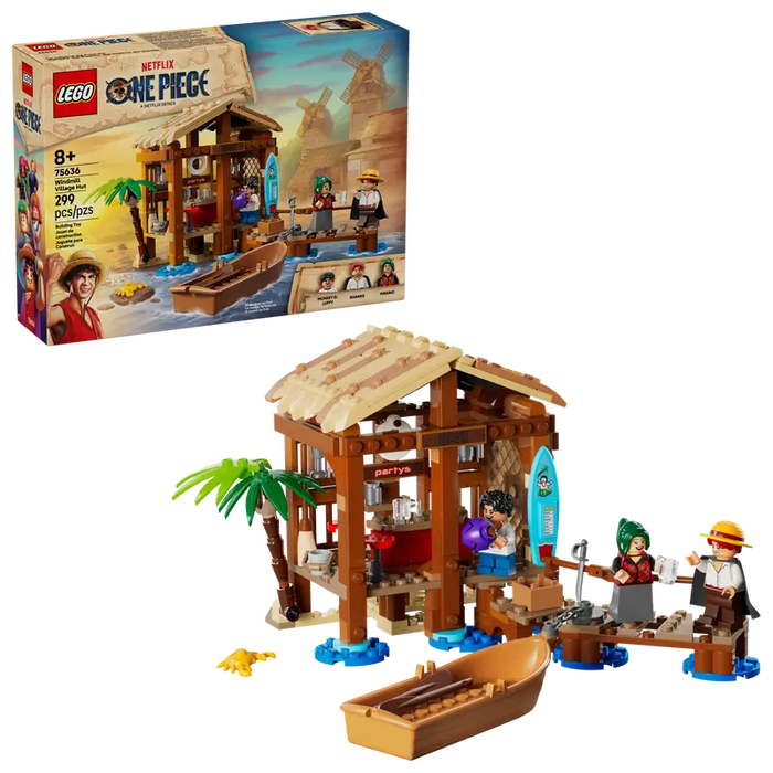 Lego - One Piece - Le bar du village de Fuschia