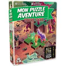 Mon puzzle aventure - Terre ocre - Fr