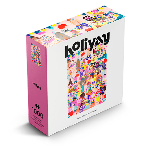 Puzzle - Holiyay - Marché Éphémère