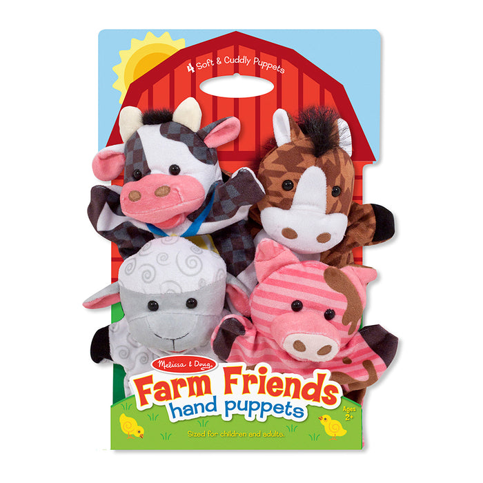 Marionnette amis de la ferme - (lot de 4)