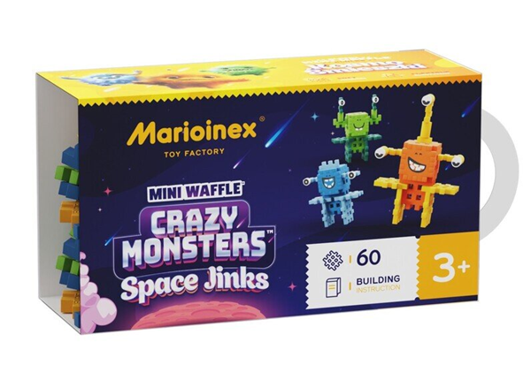 Mini Waffle - Monstres Fous Folies Spatiales