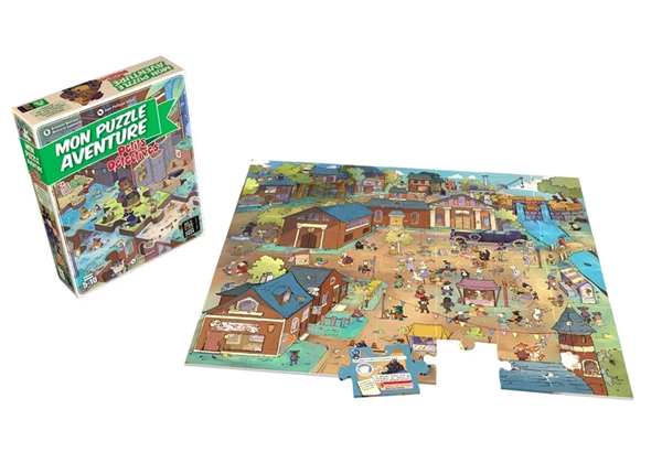 Mon puzzle aventure - Petits détectives